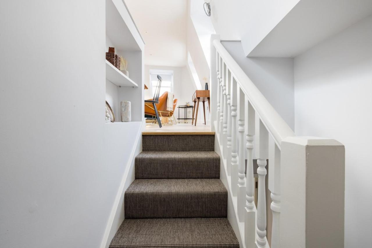شقة The Margravine Maisonette - Modern & Bright 2Bdr Flat لندن المظهر الخارجي الصورة